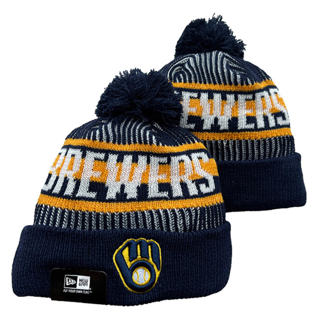 Milwaukee Brewers Knit Hats 013
